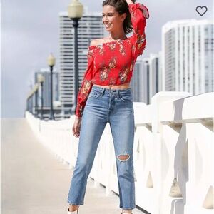 LEVI’S Wedgie Straight Jeans - New With Tags, Jive Tone - Medium Wash, W…